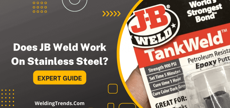 Does JB weld work on stainless steel