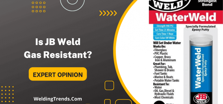 Is JB weld gas resistant